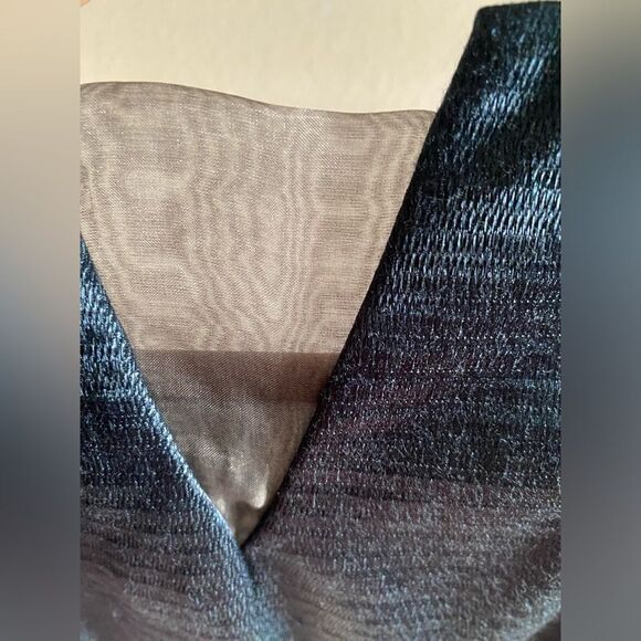 Theyskens Theory Midnight Green Cotton Elastane Blend Sheath Dress 4 Cocktail - Picture 9 of 11